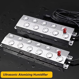 Thép Không Gỉ <span class=keywords><strong>Fogger</strong></span> Công Nghiệp Áp Điện Siêu Âm 10 Thủ Trưởng Mist Maker <span class=keywords><strong>Fogger</strong></span> - Product Image 2