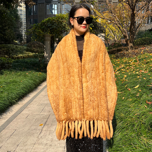 【SELECT】Mink Fur Muffler ミンク マフラー ストール Winter Mink Fur Mufflers - Elegant & Warm Neckwear