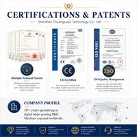 Imprimante numérique jet d'encre UV éco-responsable CSJ-9500, tête d'impression Ricoh, résolution 600 dpi, impression de données variables