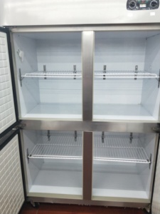 Commercial Kitchen <strong>Fridge</strong> Upright Stainless Steel <strong>Freezer</strong> Refrigerator Direct Cooling 4 Doors <strong>Big</strong> Capacity Vertical <strong>Freezers</strong> - Product Image 6
