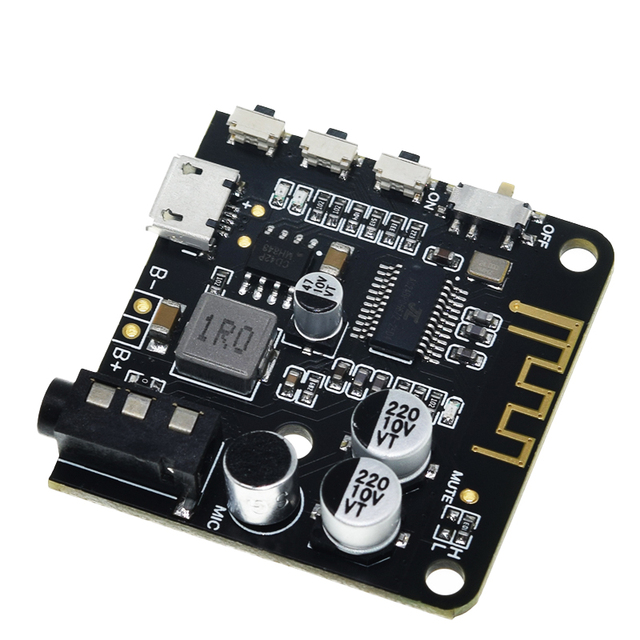 TZT Mini Bluetooth 5.0 MP3 Decoder Board Audio Receiver MP3 Lossless Player Wireless Stereo Music Amplifier Module