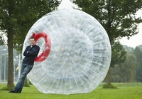 Jeu sportif gonflable de haute qualité, jeu interactif, course de ballons Zorb, jeux gonflables pour enfants et adultes