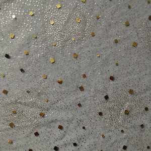 YANHUATANG vente chaude imprimé maille Non élastique hexagonal Netbottom Tulle Gol Plu taille carrée poinçonnage <span class=keywords><strong>Guz</strong></span> tissu doublure carré - Product Image 2