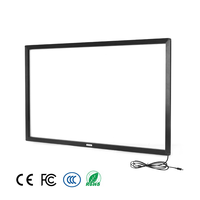 Zhiping Touch 43 Inch Infrared Touch Frame Tanpa Driver Tanpa Kaca Mendukung Desain Khusus untuk TV Sentuh Pengiriman Cepat