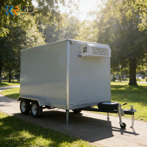 Remorque frigorifique portable, remorque congélateuse, chambre froide mobile pour la restauration, le transport alimentaire - Product Image 1