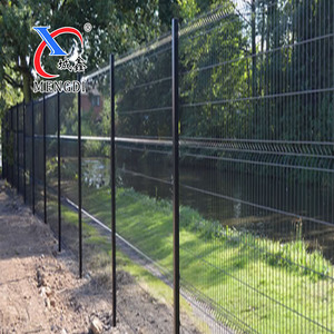 Giá tốt nhất sơn tĩnh điện hàn dây lưới hàng rào Bảng điều khiển vườn uốn cong 3D dây lưới hàng rào - Product Image 6