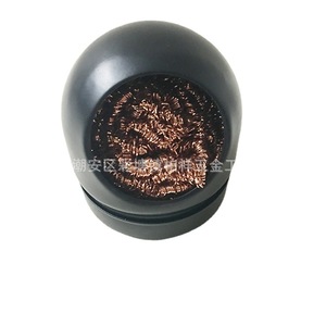 Limpiador de boquillas para soldador, bola de limpieza, limpiador de boquillas portátil, limpiador de puntas de soldadura, malla de alambre de cobre - Product Image 1