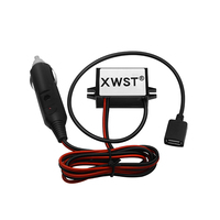 Alimentation allume-cigare 12V24V à 5V 3A Module convertisseur abaisseur DC DC avec Micro Mini USB Typr-c pour chargeur de téléphone