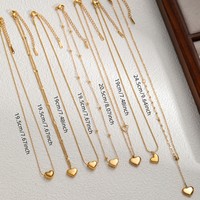 Colliers ras du cou en acier inoxydable 316L couleur or avec pendentif cœur, bijoux de mode raffinés, cadeau de fête