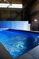 Installation rapide, acier inoxydable durable, aquarium/piscine rectangulaire de luxe, garantie 10 ans pour terrasse extérieure résidentielle