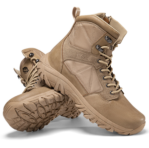 DFH1205 Silver Leaf Marks Light Weight Black <b>Brown</b> <b>Tan</b> Sand Color Stock Light Weight New Tactical Boots Coffee <b>Brown</b> - Product Image 1