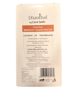 Paquete Familiar de Cepillos de Dientes Medianos, Compre 3 y Obtenga 3 Gratis, con Cerdas Antiplaca, Tecnología para el Cuidado de las Encías y Mango Antideslizante de Fácil Agarre - Product Image 4