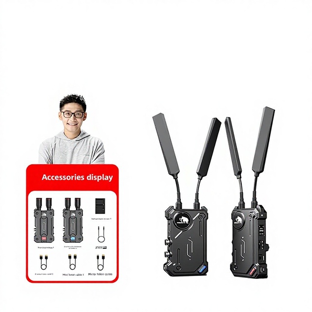 MOMA Mammoth Legend C1/C2 Wireless Video Transmission Live Broadcast DSLR Camera SDI+ 350-meter Monitoring