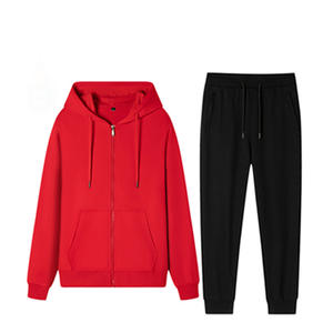 Sudadera de Manga Larga para <span class=keywords><strong>Hombre</strong></span>, Diseño de Moda, Color Sólido, Logotipo Personalizado, Fabricante, Conjunto de Sudadera Roja para <span class=keywords><strong>Hombre</strong></span> - Product Image 6