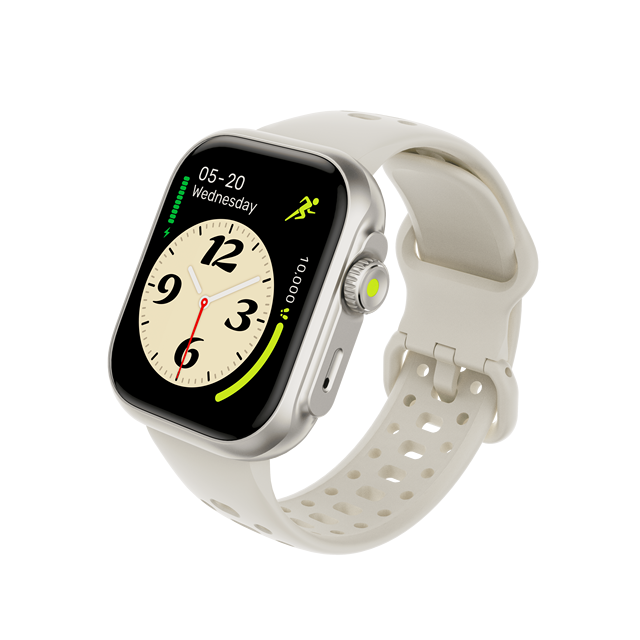 Video Calling Supported Smart Watch Phone with Microphone, HD 240x280 Display Music Control, Message Notifications Smartwatch