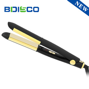 BDISCO 2 In 1 Hair Straightener And Curling Iron Tourmaline Ceramic Ionic For Dry Hair Electric Wired - Product Image 2
