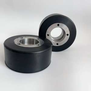 Ruedas de goma vienen sueltas piezas recubiertas de goma natural amortiguadores de goma - Product Image 2