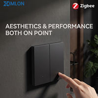 Interrupteurs et prises intelligents pour système de maison connectée Tuya Zigbee Wifi, prise EU/US/UK, interrupteurs tactiles muraux intelligents