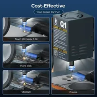 XWITZEAL Q1 rectifieuse de puce CNC automatique pour iPhone 13 14 15Pro Android Touch IC CPU cadre polissage outil de réparation de téléphone