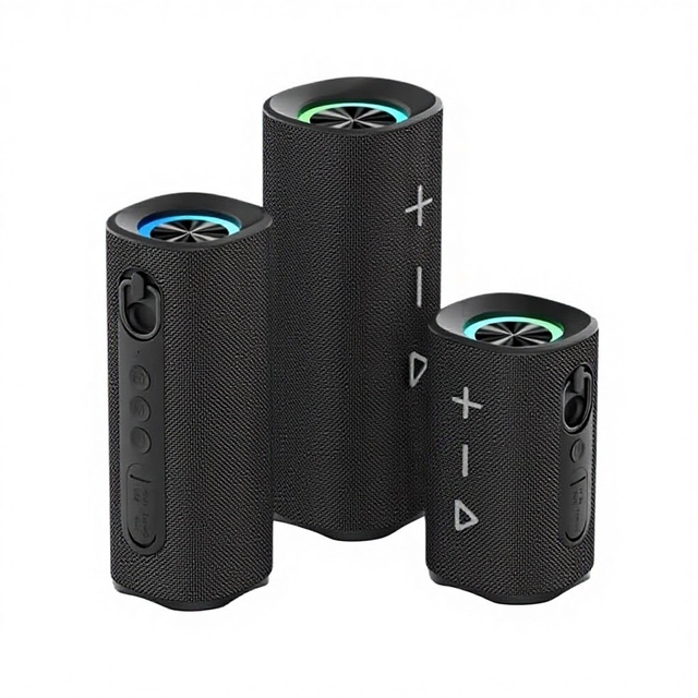 LED Mesh Fabric Speaker Standard DC Safe Working Voltage Solid ABS Shell Structure Stable And Durable For Long Term Use