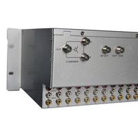 Équipement de tête de réseau TV analogique CATV, modulateur multi-canaux fixe 24 en 1