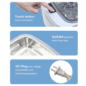 Nouveau Durable <span class=keywords><strong>bricolage</strong></span> intelligent ultrasons dents bijoux nettoyant haute capacité ultrasons impulsion nettoyant OEM ménage dents nettoyant - Product Image 5