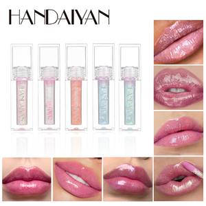 Aceite Labial Brillante <span class=keywords><strong>HANDAIYAN</strong></span>, Hidrata Profundamente, Repara la Sequedad, Cambia de Color con la Temperatura, Brillo Labial en Tubos Cuadrados de Lujo - Product Image 2