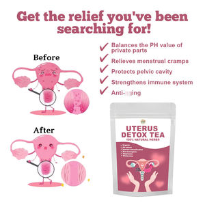 תה צמחים אורגני בטעם לניקוי רחם, לבריאות האישה, ניחוח רענן, תה בריאות צמחי, קופסה גדולה - Product Image 2