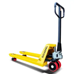 Hot Sale Hand Pallet Truck With Scale Manual Long Stacking Pallets Truck