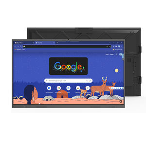 65/75/86/100/110英寸手指多点触摸屏智能液晶显示会议室电子数字交互式智能白板 - Product Image 2