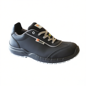 TTAKE Take Granito Safety <b>Shoes</b> Black Steel Toe <b>Work</b> Footwear Size 42 - Product Image 2