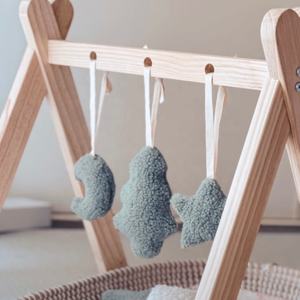 Colecciones de Navidad Edredón de peluche esponjoso Candycane Calcetín nevado Hombre de jengibre Árbol de Navidad Chupete ficticio clip titular - Product Image 3