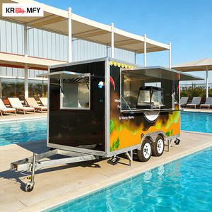 Remolque ahumador cuadrado para barbacoa con certificación DOT VIN CE, equipo completo para parrilla de leña, catering al aire libre, camión de comida callejera - Product Image 2