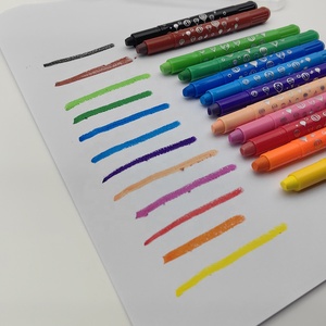 12/24 colori <span class=keywords><strong>pastelli</strong></span> in Gel per bambini Set di <span class=keywords><strong>pastelli</strong></span> Twistable Non tossici per bambini che colorano pastello setoso acquerello pastello - Product Image 6