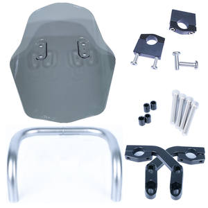 Accessori moto dirt bike parabrezza copri parabrezza universale moto deflettore vento - Product Image 5