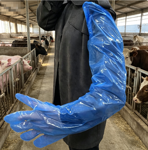 Guantes Veterinarios para <span class=keywords><strong>Parto</strong></span> de Vacas, Guantes Desechables de Polietileno para <span class=keywords><strong>Parto</strong></span>, Guantes Obstétricos para Granja - Product Image 3