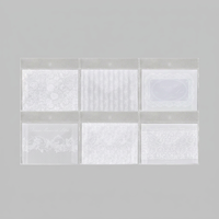 Ensemble d'enveloppes transparentes OEM, style dentelle en papier, pour lettres, papeterie pour cadeaux et notes, vente en gros