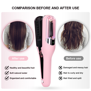 Máquina Cortadora de Pelo Eléctrica Recargable, Cortadora de Pelo Inalámbrica Portátil para Mujeres - Product Image 3