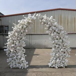 IFG Suministros Florales al por Mayor, Arco Floral Artificial Tropical de <span class=keywords><strong>Doble</strong></span> Cara de 8 pies + 8 pies, Ideas para Decoración Floral de Bodas y Fiestas - Product Image 4