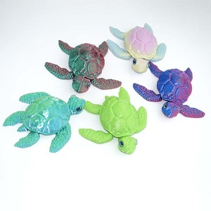 Giocattolo Tartaruga Marina 3D in Plastica, Modello Animale Articolato, Figura Creativa per Bambini - Product Image 1
