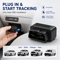 Traceur GPS OBD 4G pour véhicule, localisateur de voiture Plug and Play avec positionnement en temps réel et gestion multi-véhicules