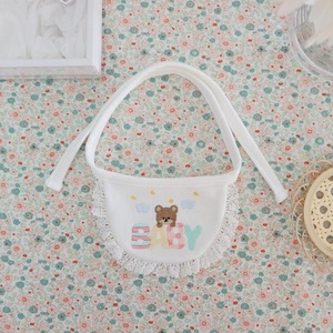 Lindo Babero Bordado con Diseño de Oso Coreano para Perros, Babero para Mascotas, Babero para la Saliva, Bichón Frisé, Oso de Peluche, Pomerania, Bufanda para Gatos - Product Image 5