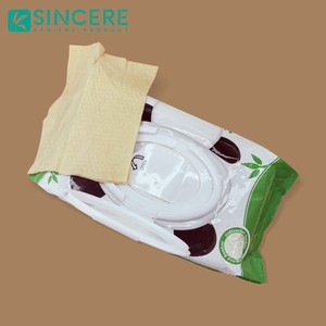 Tissu non tissé en fibre de bambou biologique, écologique, pour le nettoyage ménager, lingettes humides Sinceresafer, lingettes humides pour bébé - Product Image 3