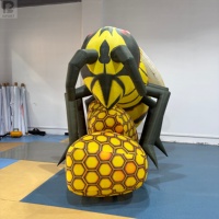 Abeille géante gonflable de dessin animé, abeille géante gonflable, guêpe gonflable pour la publicité