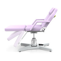 Katia-B20 Table de Soin Esthétique et Spa Pliable Réglable Hydraulique, Chaise de Salon Portable pour Massage Cosmétique et Soins du Visage, Idéale pour Thérapie et Extension de Cils