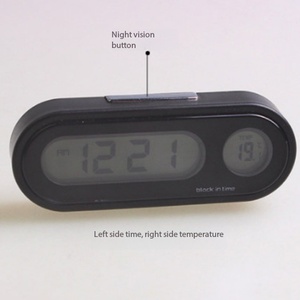 Horloge électronique de <span class=keywords><strong>voiture</strong></span> avec <span class=keywords><strong>thermomètre</strong></span> - Product Image 3