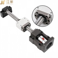 Perakitan Sekrup Bola Set Lengkap Seri SFU Presisi Tinggi Motor Base Coupling BF Support Seat Nut Housing Kit CNC Linear Motion