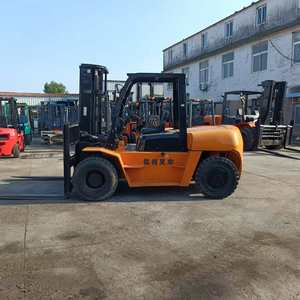 Hot Selling Chinese Brand Hangzhou 6T Diesel Used Forklift Heavy-Duty for Construction Retail Low Price 1 Year Warranty for Sale - Product Image 4