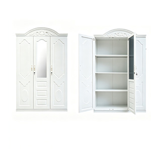 Armoire en acier verrouillable, ensemble de meubles de chambre à coucher, vestiaire, penderie, armarios, roperos - Product Image 4