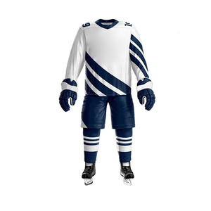 High Quality Custom Ice Hockey Uniforms Breathable Moisture Wicking Fabric Team Kits Exporter Pakistan - Product Image 5